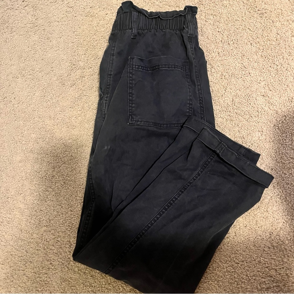 Vintage Straight Navy Pants